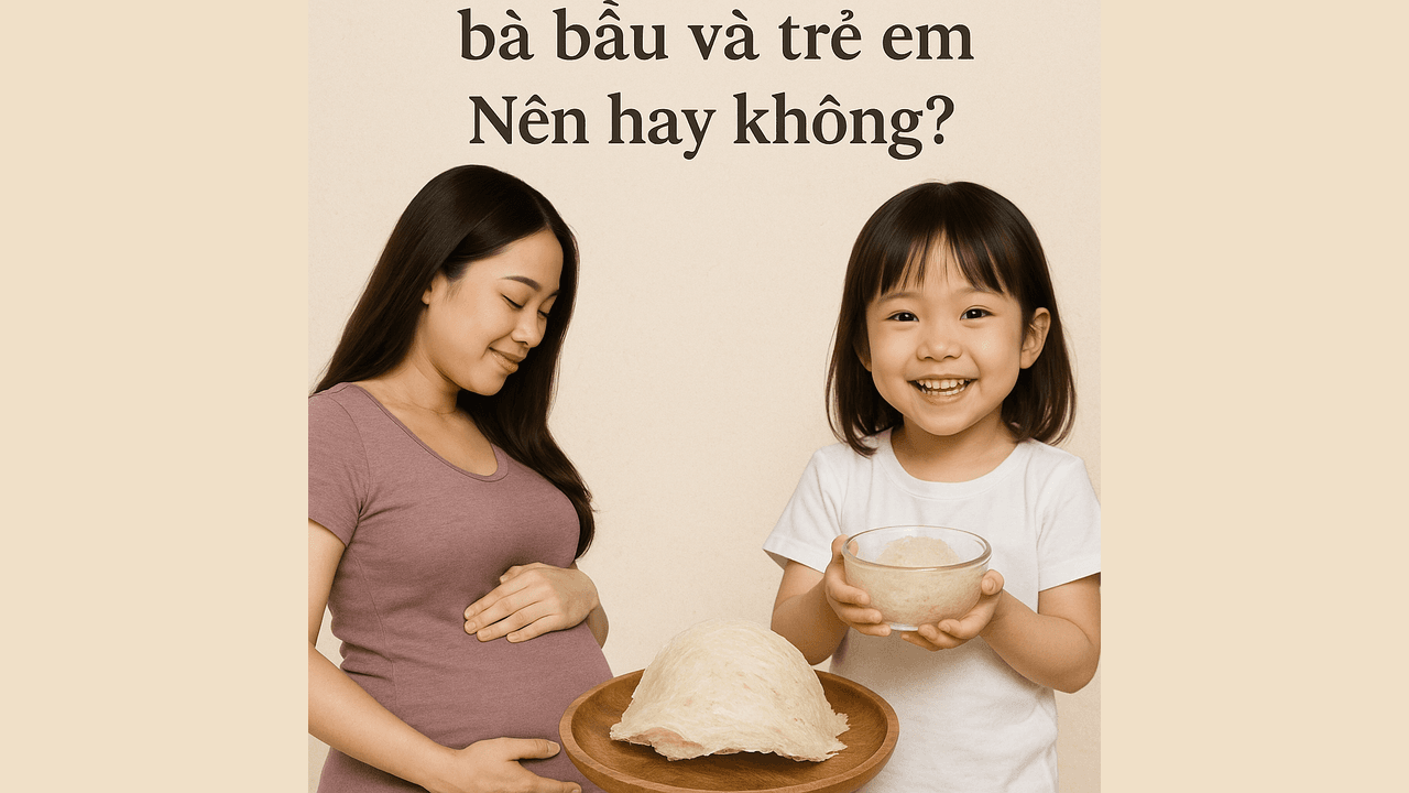 Tổ Yến Cho Bà Bầu và Trẻ Em: Cẩm Nang Toàn Diện Về Lợi Ích, Liều Lượng & Cách Dùng An Toàn