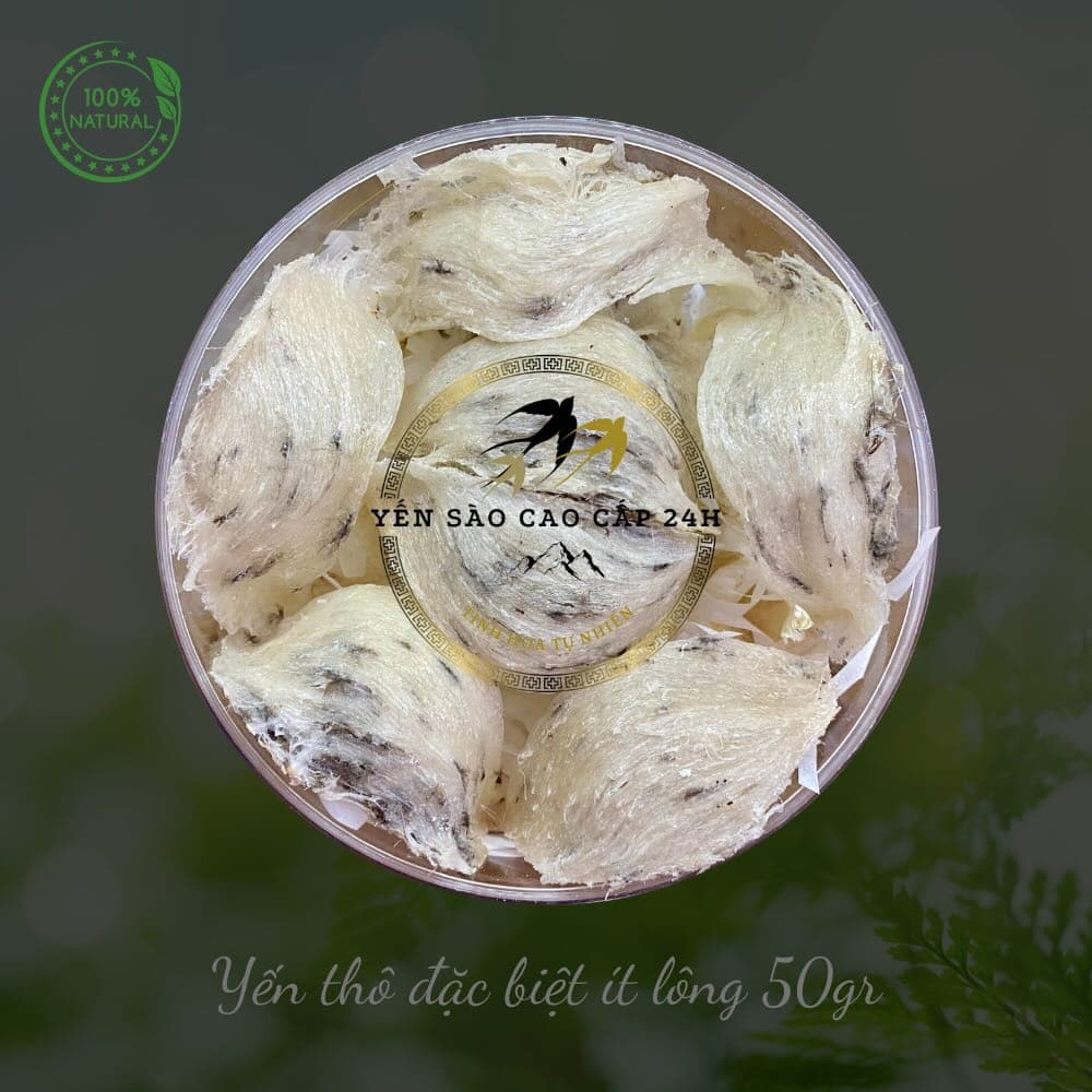 Yến Thô Đặc Biệt (Ít Lông) 50gr